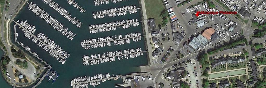 gardiennage, hivernage et stockage de bateau sur terre-plein clos a Port-La-Foret - pres de Concarneau - Finistere